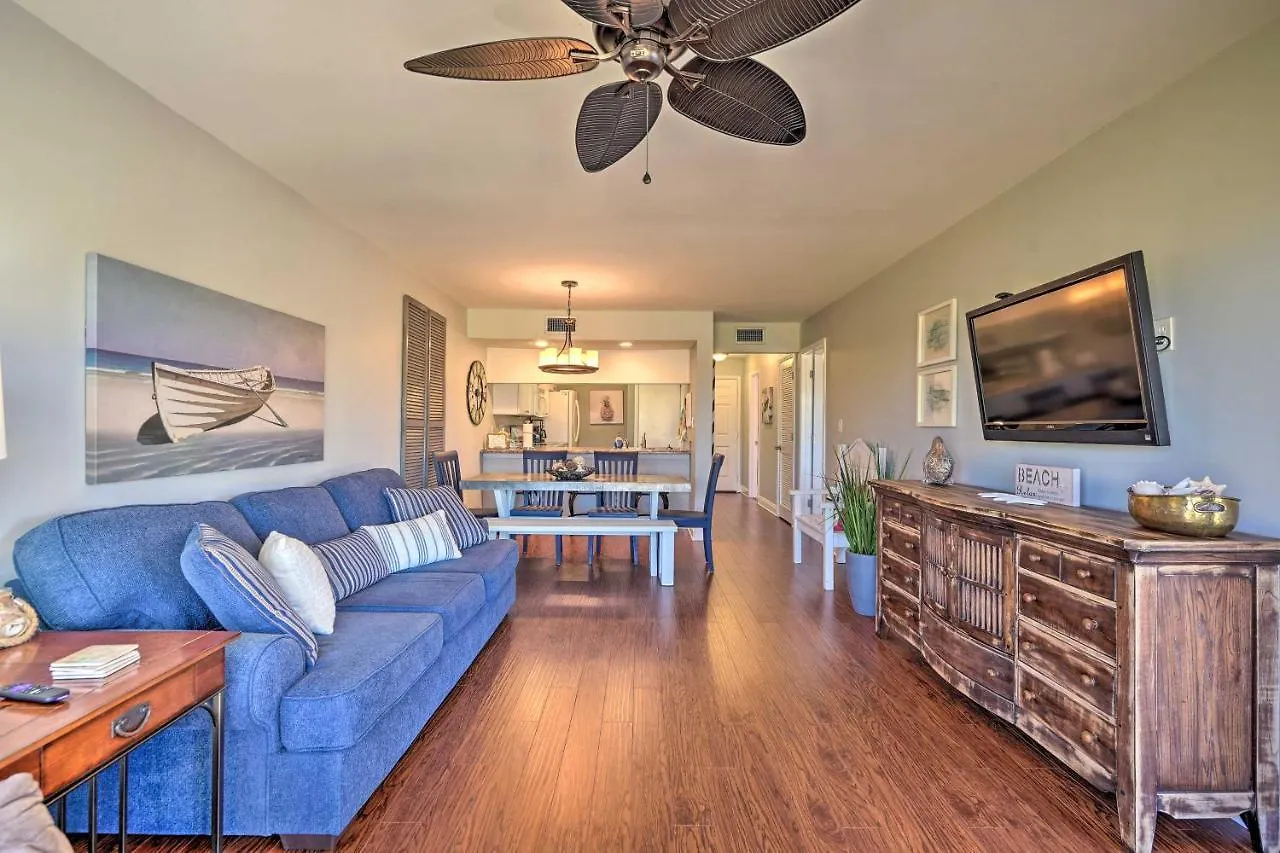 Nautical Edgewater Resort Condo - Walk To Beaches! Panama City Beach Apartment